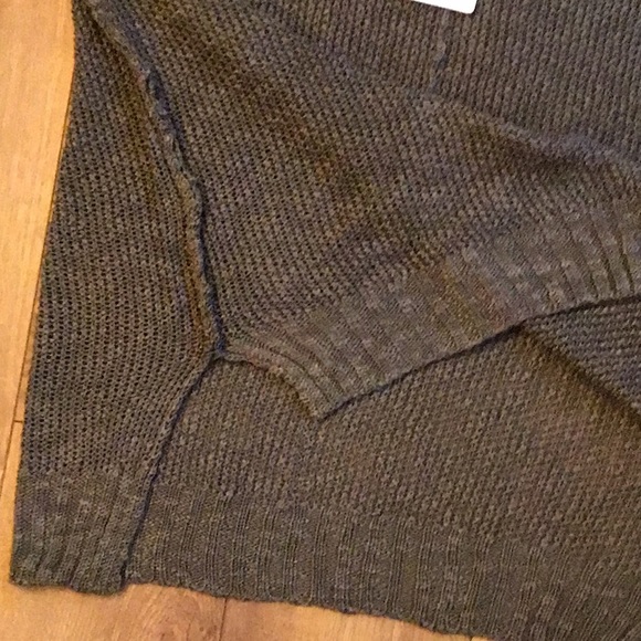OPEN FINE LUXE KNIT WITH RUSTIC SEEMS LIGHTEST GREEN - Picture 4 of 11